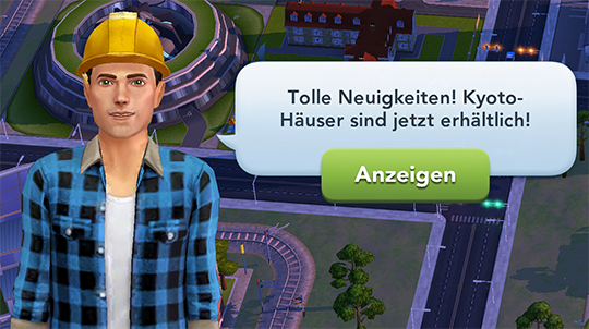 Neues in SimCity Start