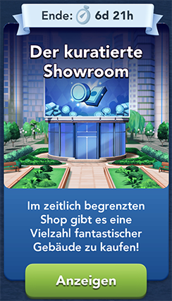 Der kuratierte Showroom Start