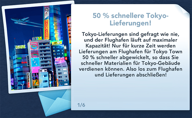 50 schnellere Tokyo Lieferungen Info