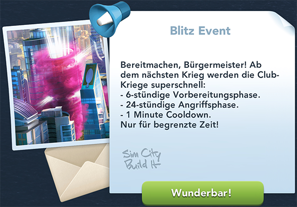 Blitz Event Info