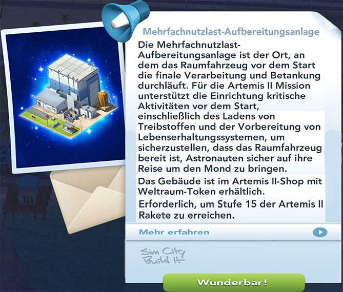 Mehrfachnutzlast Aufbereitungsanlage Info