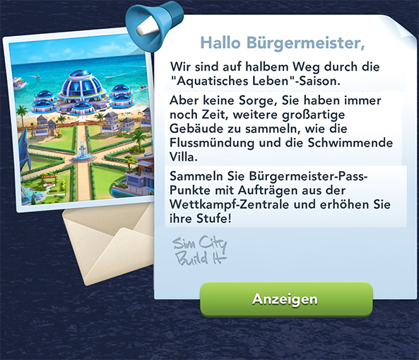 Aquatisches Leben Info