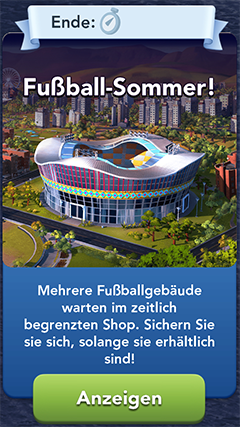 Fußball Sommer Start